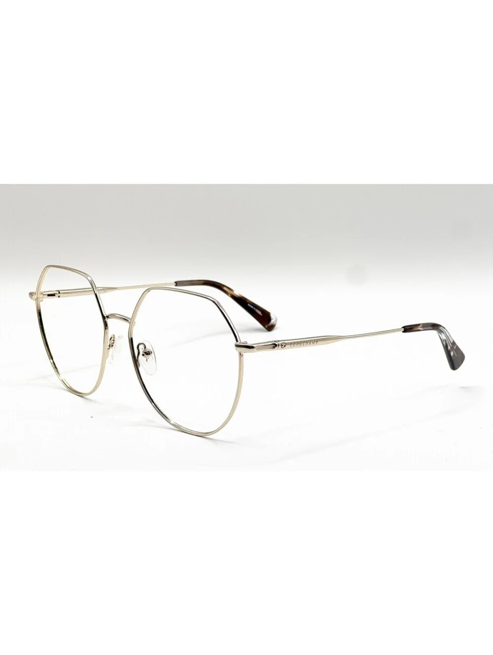 Longchamp LO154S 727 Gold Brown Round Authentic Eyeglass Frames 60-17-140